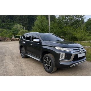 Integrated roof rails grey OEM (2019-, Aluminum) Mitsubishi Pajero Sport 2015- photo 2