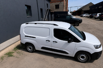Citroen Berlingo/Multispace 2018- Black roof rails (Turkish design) Standard, plastic feet photo 1