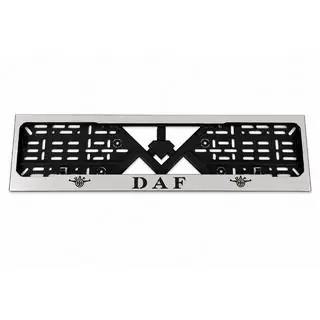 License Plate Frame Chrome (1 pc, Stainless Steel)