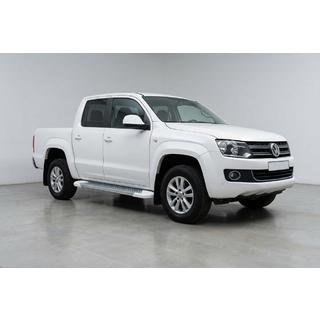 Side Steps Allmond White (2 pcs, Aluminum) Volkswagen Amarok 2010-2022 photo 1