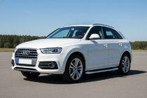Audi Q3 2011-2019 Side Steps Allmond White (2 pcs, Aluminum) photo 1
