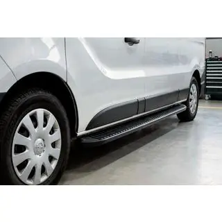 Side Steps Tayga Black (2 pcs, Aluminum)