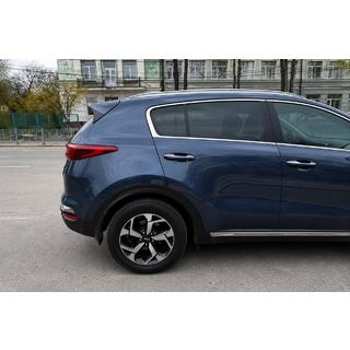 Integrated roof rails grey OEM (ABS plastic, adhesive installation) Kia Sportage 2015-2021 photo 2