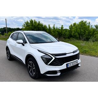 Integrated roof rails grey OEM (ABS plastic, adhesive installation) Kia Sportage 2021- photo 1