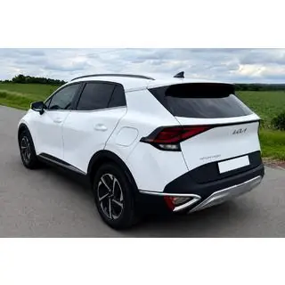 Integrated roof rails black OEM (ABS plastic, adhesive installation) Kia Sportage 2021- photo 2