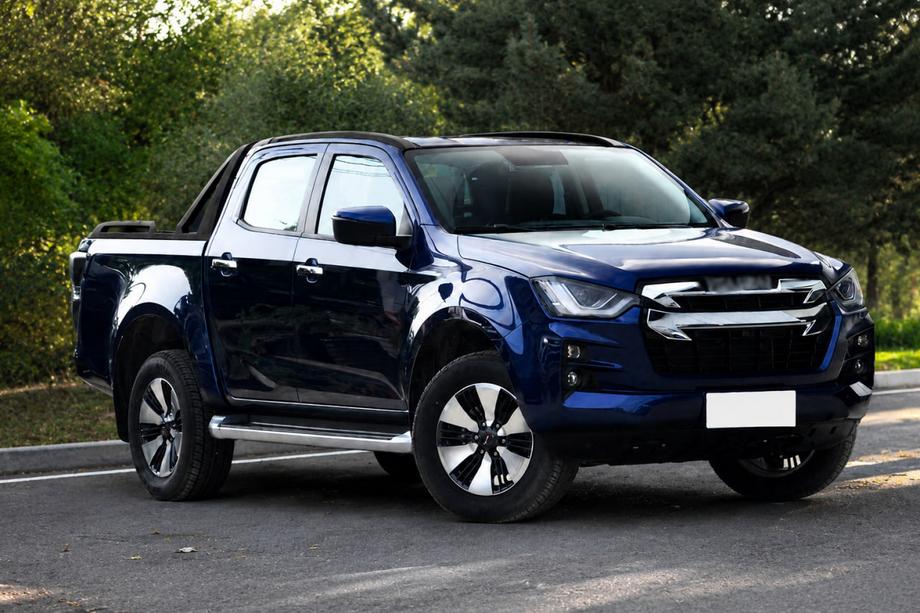 Isuzu D-Max 2011-2019 Roof rails black OEM (Aluminum) Photo 1