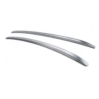 Integrated Chrome OEM Roof Rails (Aluminum, Adhesive Installation)