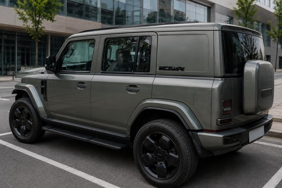 ICar V23 OEM Black Roof Rails (Aluminum) Image