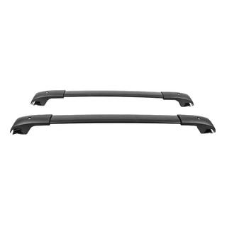 Black roof rack cross bars for OEM roof rails (Aluminum) Jeep Cherokee KL 2013- photo 1