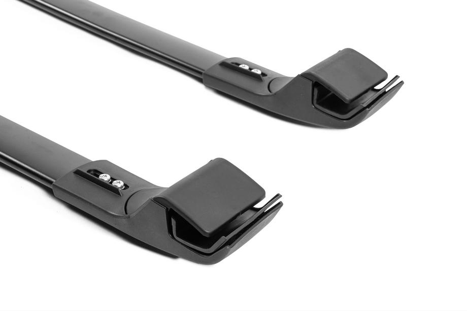 Jeep Cherokee KL 2013- Black roof rack cross bars for OEM roof rails (Aluminum) Photo 6
