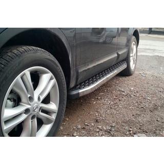 Side Steps BlackLine (2 pcs, Aluminum) Nissan Qashqai 2007-2010 photo 2
