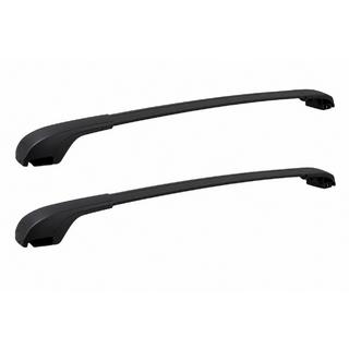 Black roof rack cross bars for roof rails OEM V1 (Aluminium) Ford Bronco Sport 2020–