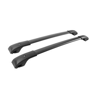 Black roof rack cross bars for roof rails OEM V1 (Aluminium) Ford Bronco Sport 2020– photo 3