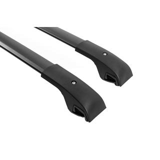 Black roof rack cross bars for roof rails OEM V1 (Aluminium) Ford Bronco Sport 2020– photo 4