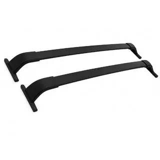 Black roof rack cross bars for integrated roof rails OEM (Aluminium)