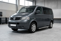 Volkswagen T5 Multivan 2003–2010 Side Steps BlackLine (2 pcs, Aluminum) Long Wheelbase photo 3