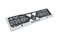 Scania License Plate Frame Chrome (1 pc, Stainless Steel) photo 3