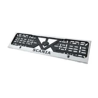 License Plate Frame Chrome (1 pc, Stainless Steel) photo 2