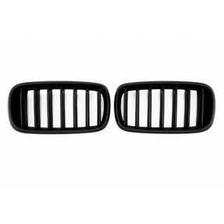 Kidney Grilles 1 Bar (matte black) BMW X6 F16 2014-2019 photo 1