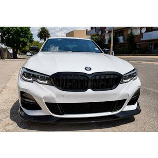 Front bumper lip spoiler AC-Style (for M-Sport 2018-2022, ABS) BMW 3 Series G20/G21 2018- photo 2