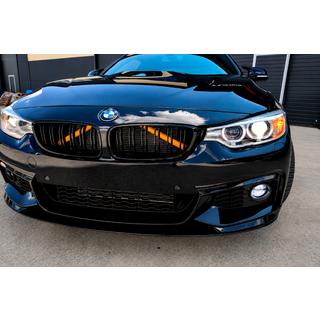 Front lip spoiler MP-Style (for M-Sport, gloss black) BMW 4 Series F32/F33/F36 2012-2020 photo 2