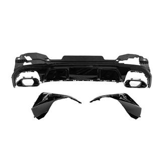Rear bumper diffuser with exhaust tips (for G26 M-Sport) photo 3