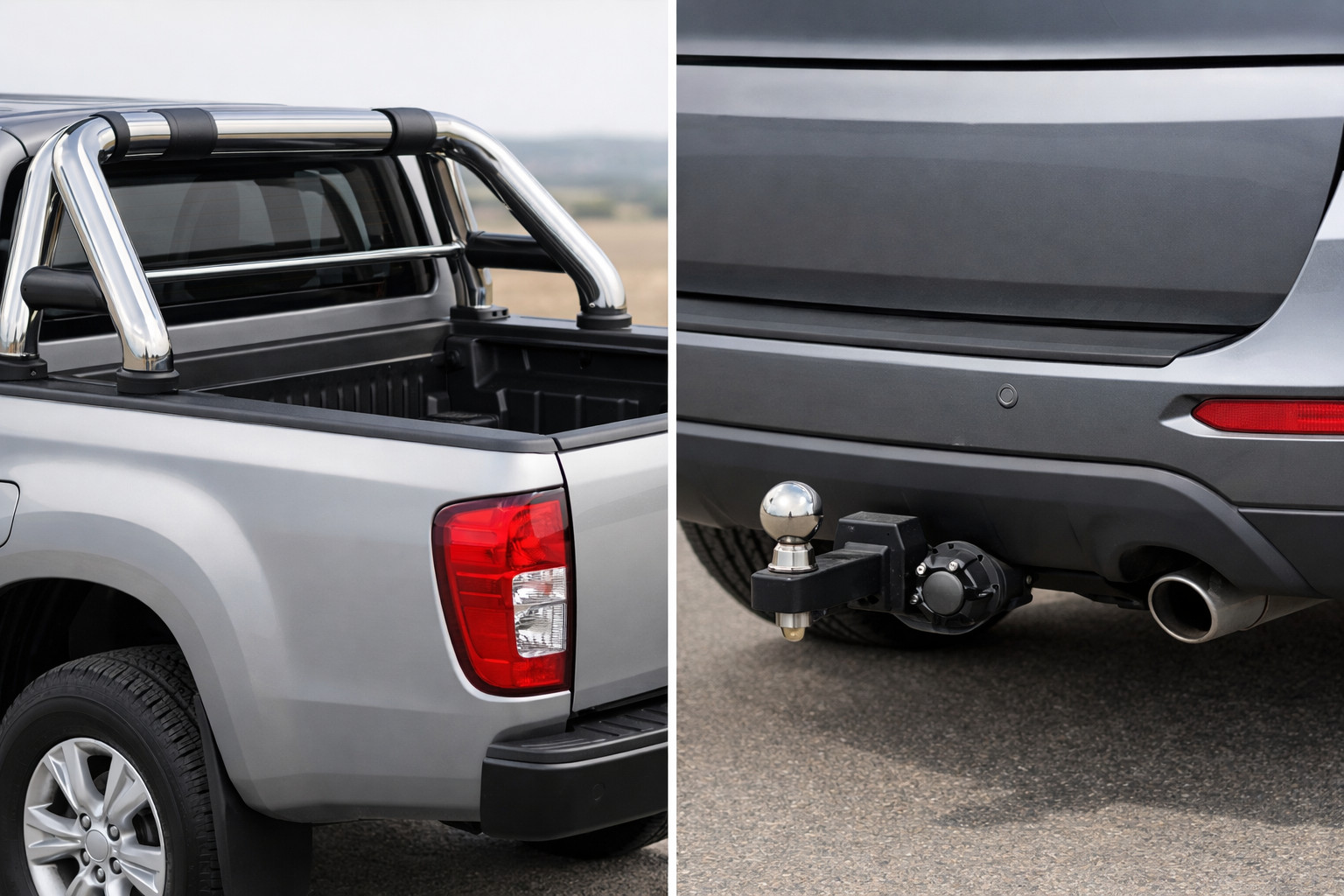 Rear bar or tow hitch: what’s better for a van, pickup or SUV