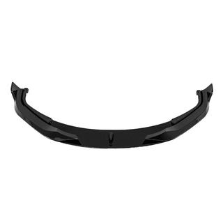 Front Bumper Lip Spoiler (Gloss Black) BMW 8 Series G14/G15/G16 2018- photo 2