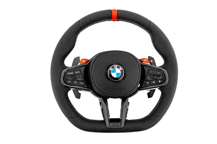 BMW 5 Series F10/F11 2010–2016 CS-Style Steering Wheel Image