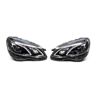 Front headlights (pair, facelift, without control units, for vehicles with OEM halogen headlights) photo 1