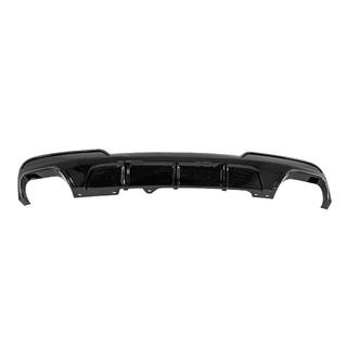 Rear bumper diffuser for dual twin exhaust (quad tips) V1 (for M-Performance) photo 1