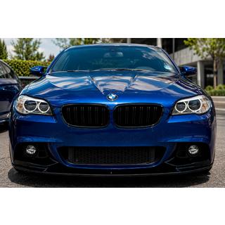 Front Bumper Lip MP-Style (for M-Performance, Gloss Black) BMW 5 Series F10/F11 2010–2016 photo 1