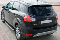 Ford Kuga 2008-2013 Side Steps BlackLine (2 pcs, Aluminum) photo 1