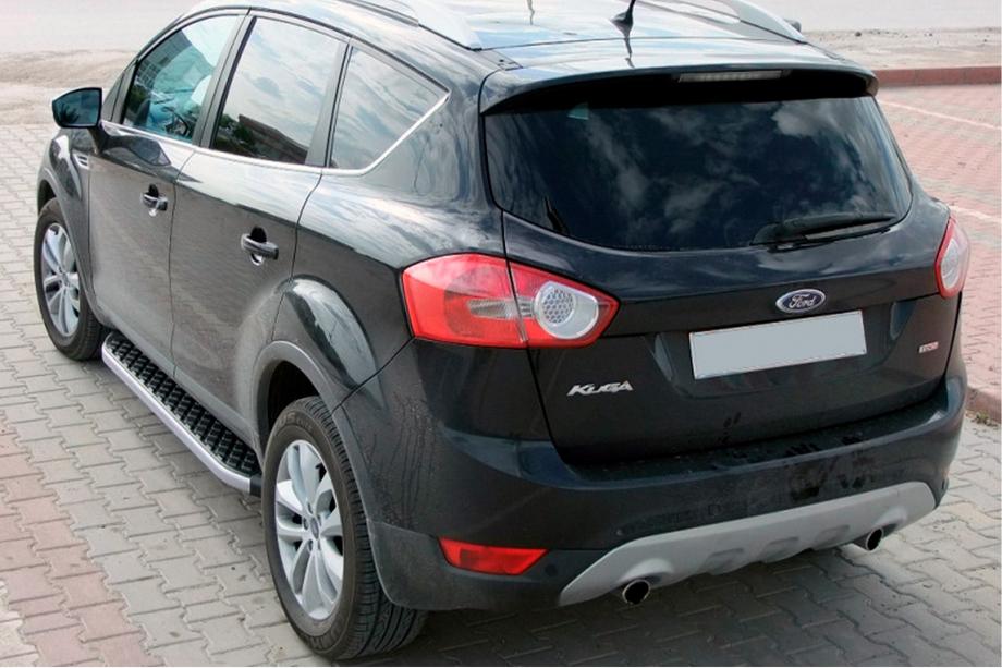 Ford Kuga/Escape 2013-2019 Side Steps BlackLine (2pcs, Aluminum) Image