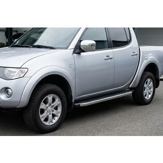 Side Steps BlackLine (2 pcs, Aluminum) Mitsubishi L200 2006-2015 photo 1