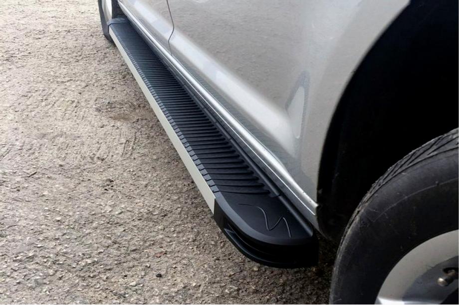 Volkswagen Caddy 2004-2010 Side Steps MAYA (2 pcs, Aluminum) Image