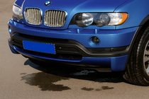 BMW X5 E53 1999–2006 Front bumper lip (1999-2003, ready for painting) photo 1