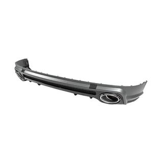 Rear diffuser SQ5-Style (2017-2020, with exhaust tips and fender flares) Audi Q5 2017-2025 photo 4