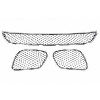 Bumper Grilles Set 2018-2021 (S65 AMG, chrome) photo 2