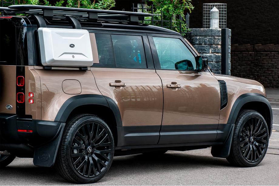 Land Rover Defender 2019- Fender flares (Bushwacker, 6 pcs, matte black) Photo 1