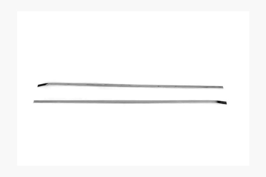 Citroen Berlingo 2008-2018 Chrome moldings for sliding doors (2 pcs, stainless steel) Photo 2
