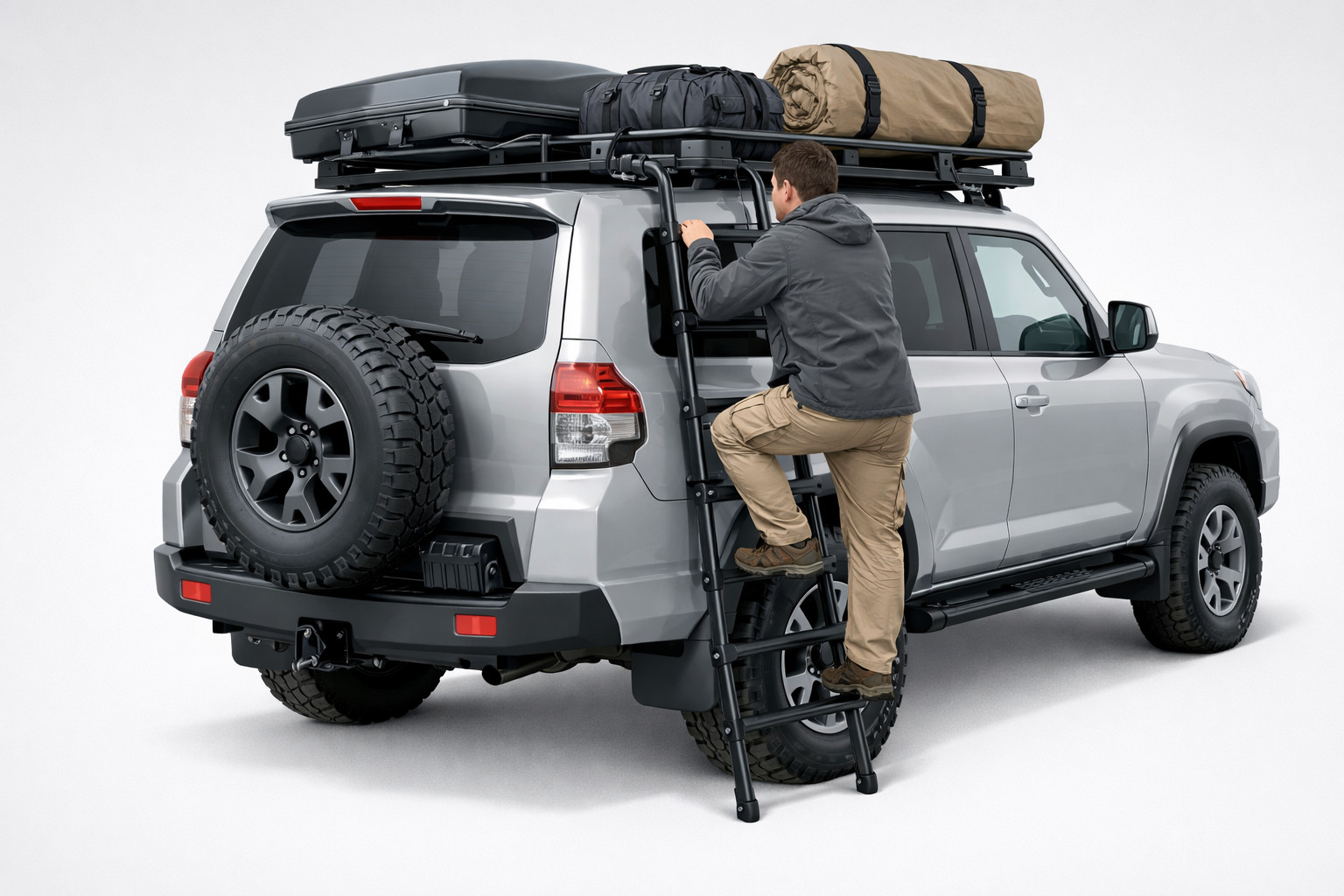 Ladder for an off-road vehicle: when it’s truly needed for roof access