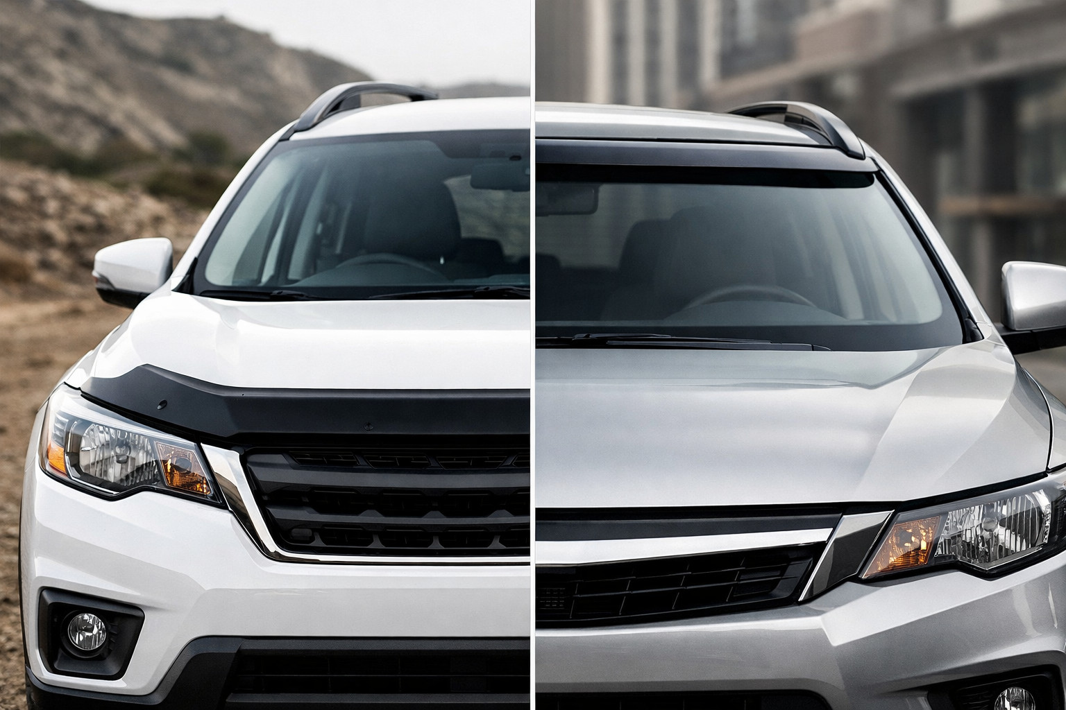 When a hood deflector is better — and when a windshield deflector is