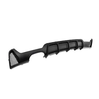 Rear diffuser for single-side dual exhaust (for M-Sport, ABS) BMW 4 Series F32/F33/F36 2012-2020 photo 4