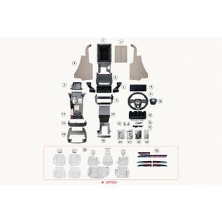 Interior upgrade kit (dashboard trim) for Lexus GX460 2023 Style photo 4