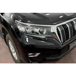 Right headlight eyelash (1 pc, for LED) Toyota Land Cruiser Prado 150 2009-2023 photo 1