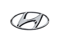 Hyundai Emblem badge (self-adhesive, 115×57 mm) photo 1