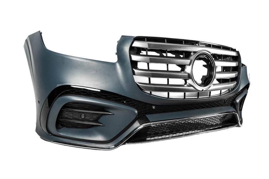 Mercedes GLS X167 2019- GLS450 front bumper assembly (2025-Design) Photo 3
