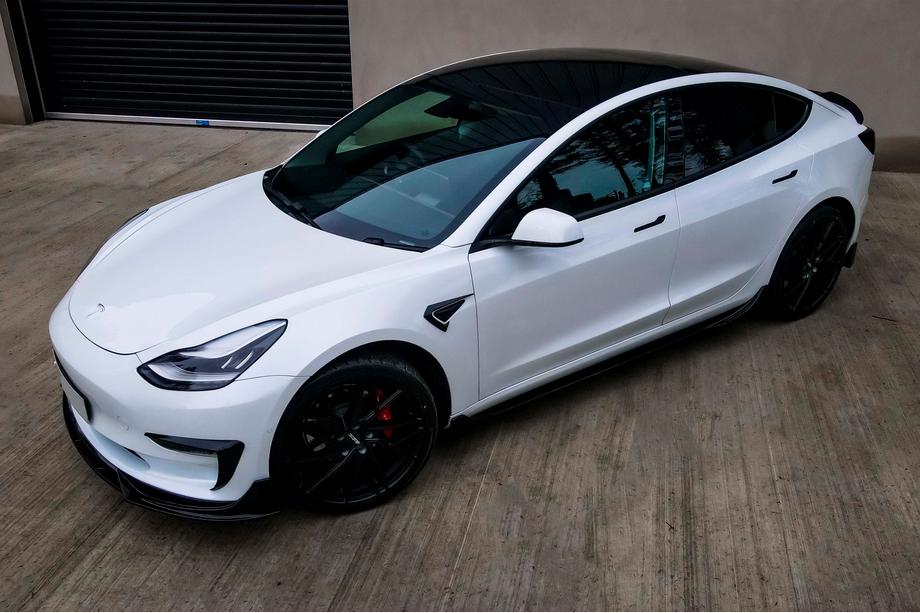 Tesla Model 3 2017- Fast Aerokit Body Kit Set (for 2017-2023) Image