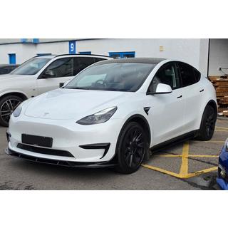 Front bumper lip Lip Fast (for 2020-2024) Tesla Model Y 2020- photo 2